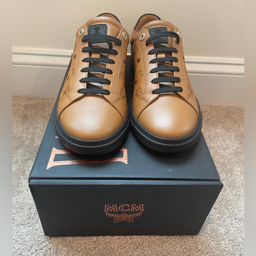 MCM Color Block Terrain Lo Sneakers in Maxi Visetos - Brand New. Never been worn